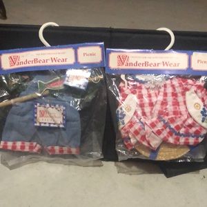 Muffy Vanderbear FUZZY and FLUFFY picnic outfits
